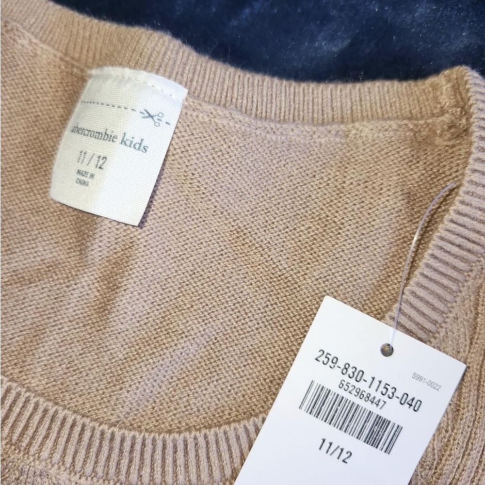 Abercrombie Kids Ribbed Belt Dress size 11/12 NWT - Picture 4 of 4